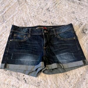 Dark blue Jean shorts women’s size 7